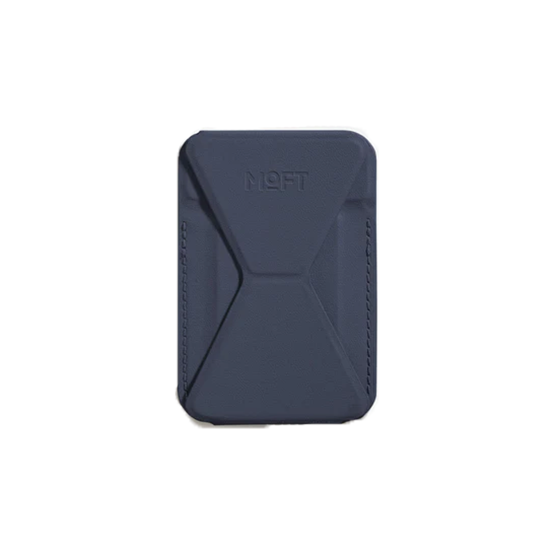 MOFT Snap-On iPhone Stand & Wallet Movas - Navy Blue - أكسسوارات MOFT Snap-On iPhone Stand & Wallet Movas - Navy Blue - أكسسوارات