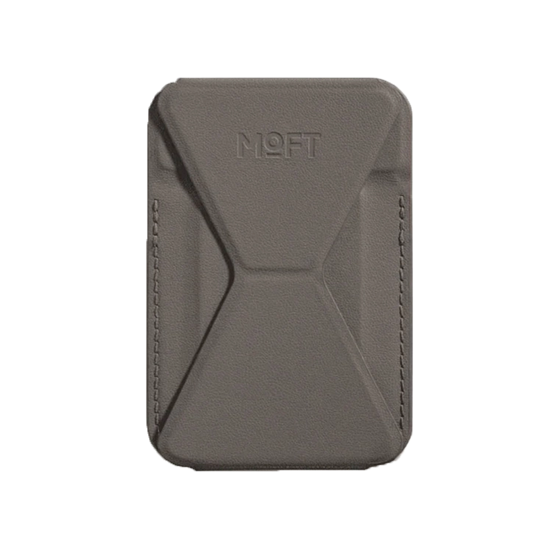 MOFT Snap-On iPhone Stand & Wallet Movas - Taupe - أكسسوارات - Store 974 Electronics WLL  | ستور٩٧٤ للالكترونيات ذ.م.م