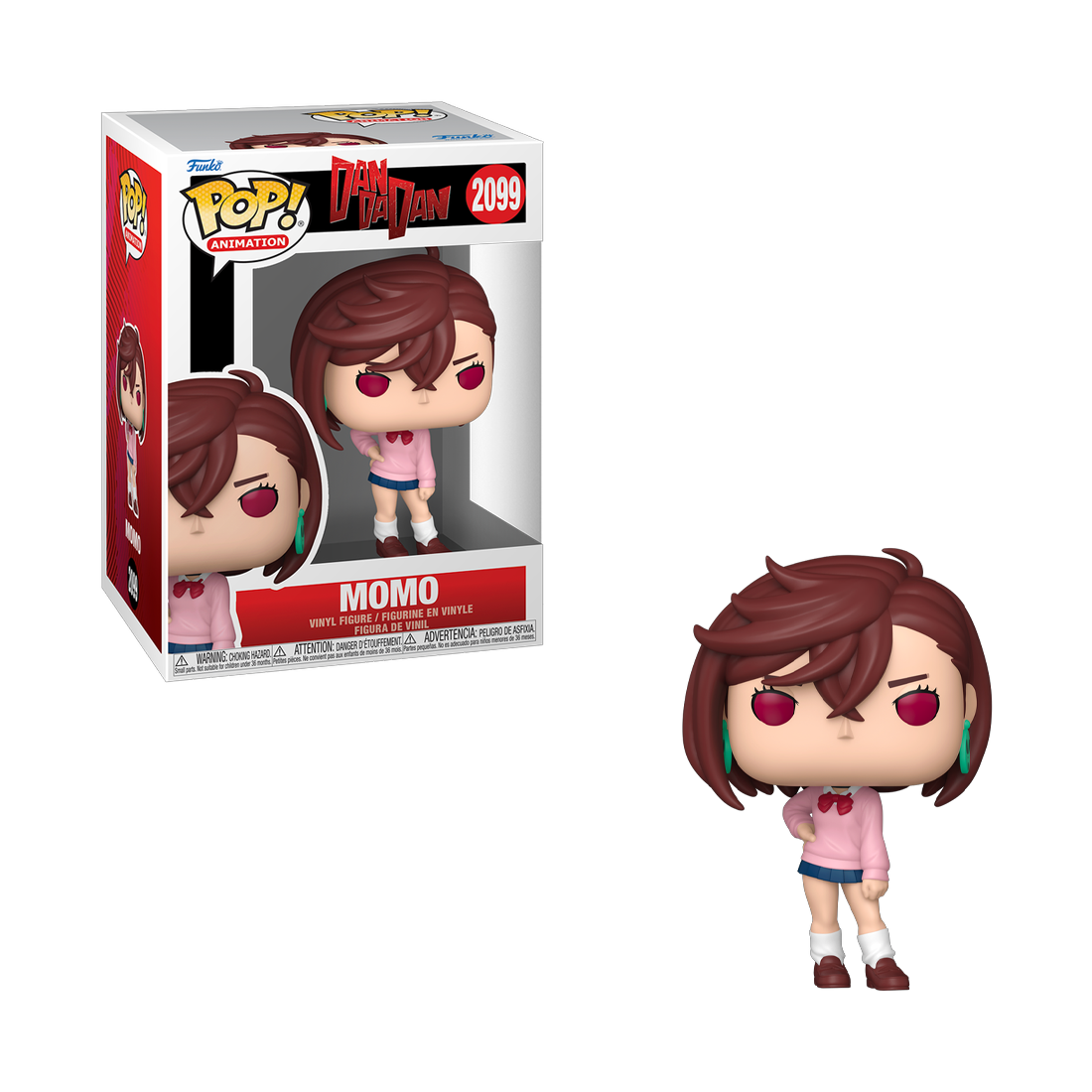 Funko Pop! Animation: Dandadan - Momo Ayase #2099 - مجسم Funko Pop! Animation: Dandadan - Momo Ayase #2099 - مجسم
