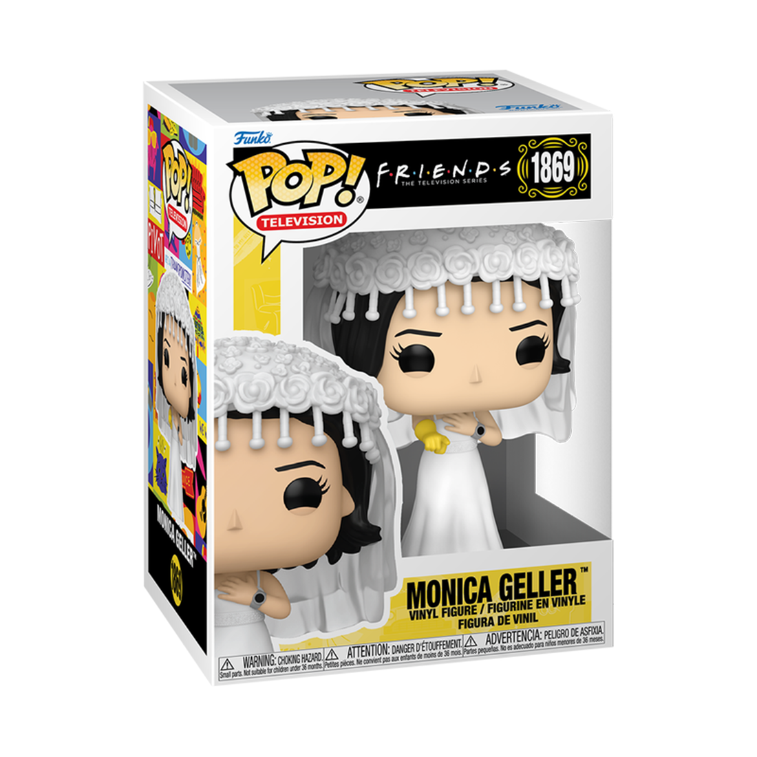 Funko Pop! Tv: Friends S7 - Monica Wedding Dress #1869 - مجسم