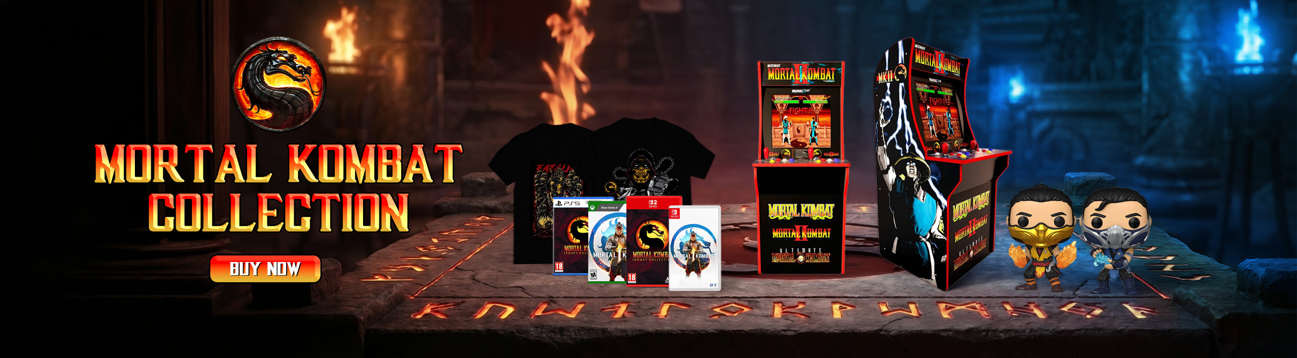 Mortal Kombat Collection Banner