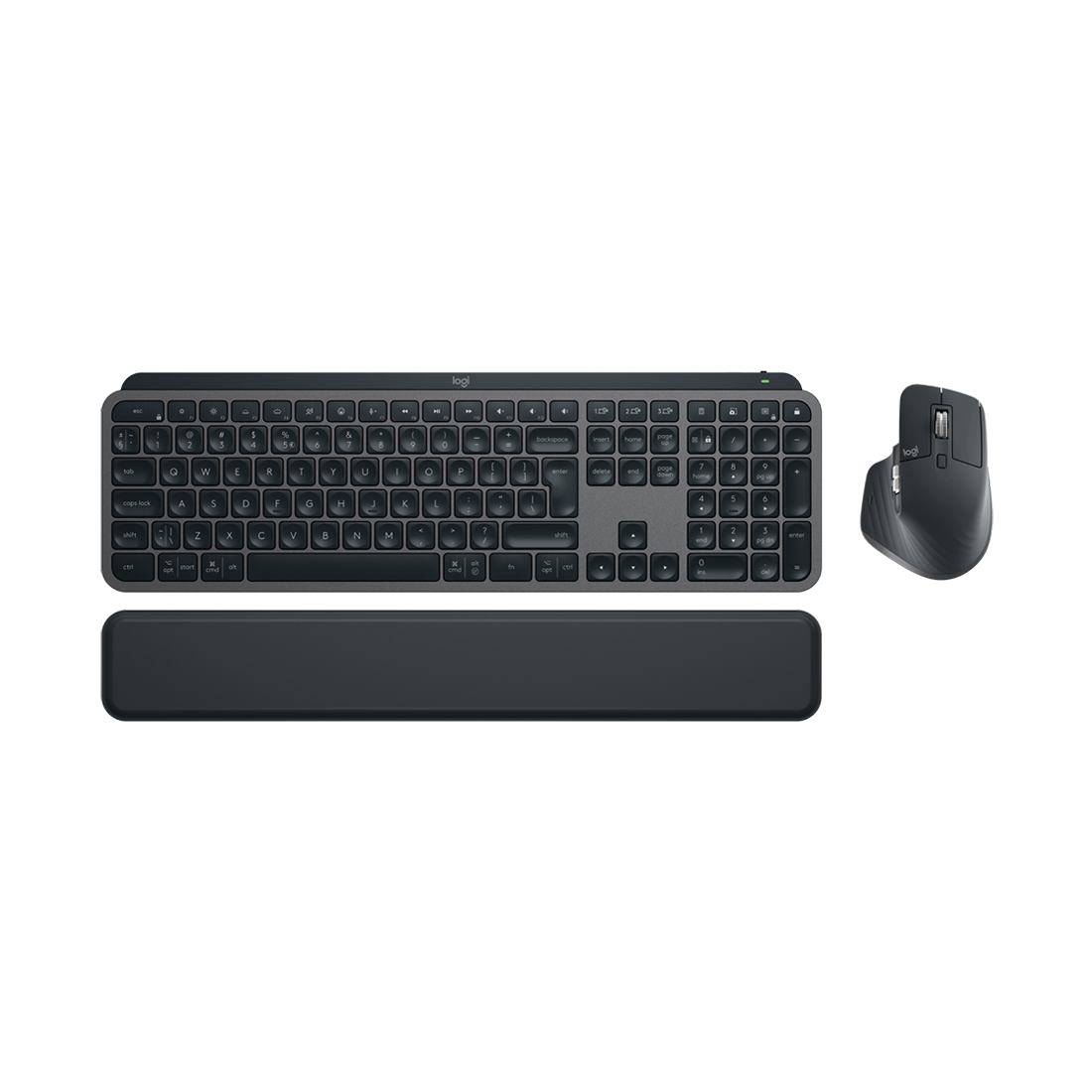MX Keys S Combo - Graphite - لوحة مفاتيح و فأرة