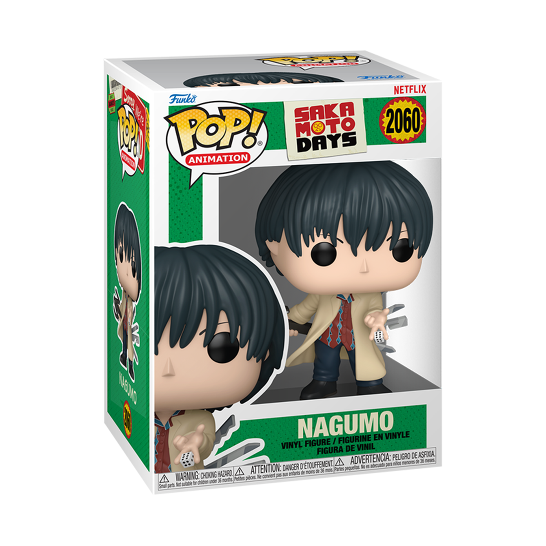 Pop! Animation: Sakamoto Days - Yoichi Nagumo #2060 - مجسم