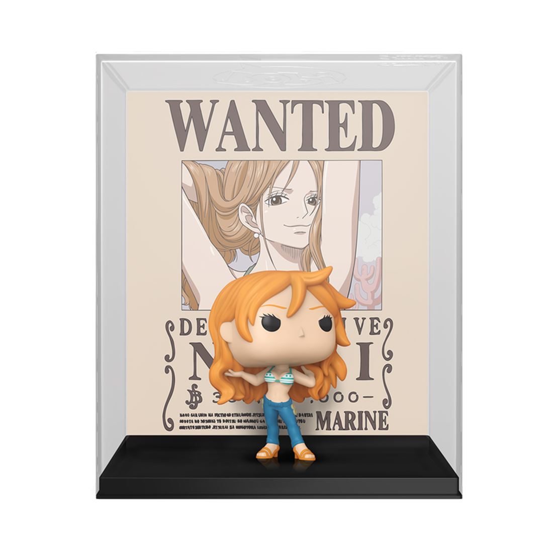 Funko Pop Game Case! Animation: One Piece - Nami (Wanted Poster)(Exc) #1777 - مجسم Funko Pop Game Case! Animation: One Piece - Nami (Wanted Poster)(Exc) #1777 - مجسم