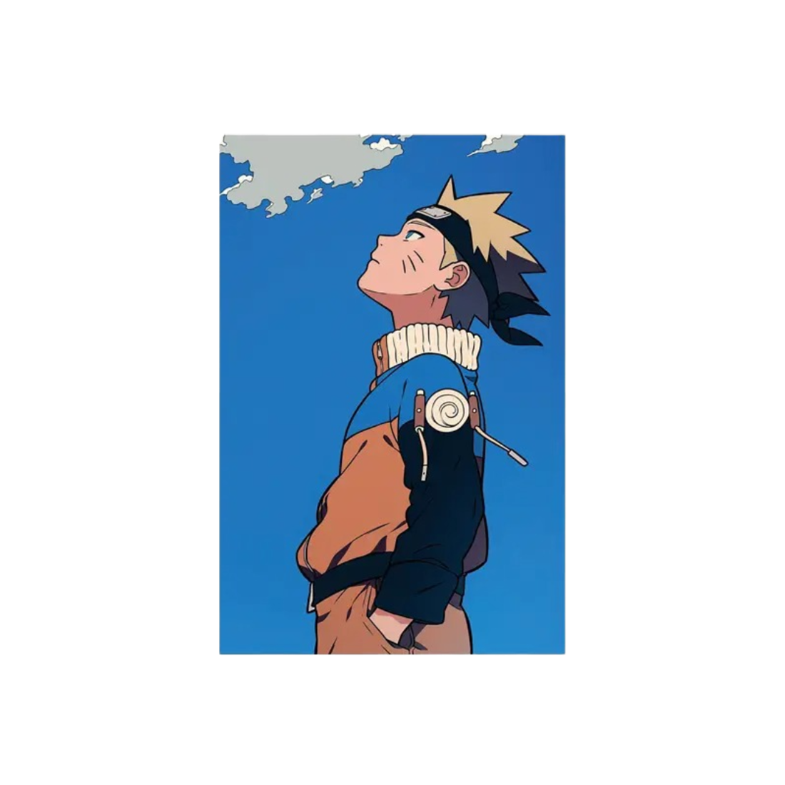 Naruto Blue Skies Poster (40 x 60 cm) - ملصق