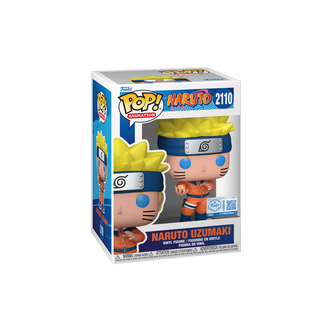 Funko Pop! Animation: Naruto C - Naruto with Balloon (Exc) #2110 - مجسم