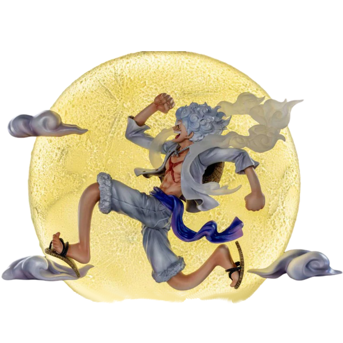 Brain Hole Studio - Luffy Nika Lamp Figure - مجسم مستعمل - Store 974 Electronics WLL  | ستور٩٧٤ للالكترونيات ذ.م.م