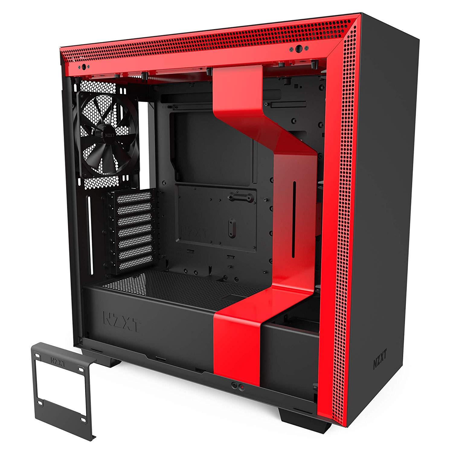 (Pre - Owned) NZXT H710 ATX Mid Tower Case - Black/Red - صندوق مستعمل - Store 974 | ستور ٩٧٤