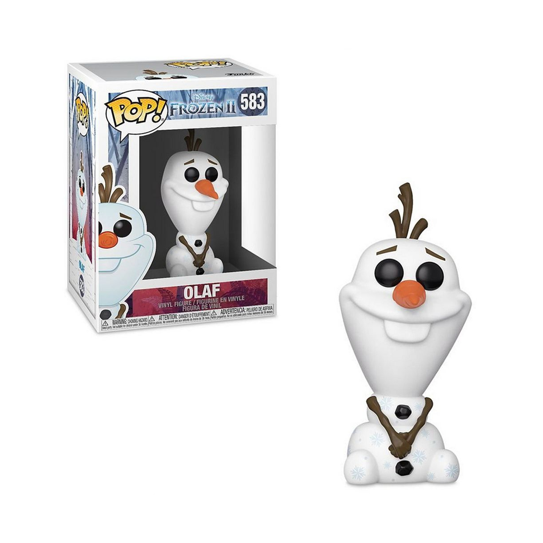 Pop! Disney: Frozen 2 - Olaf #583 - مجسم Pop! Disney: Frozen 2 - Olaf #583 - مجسم