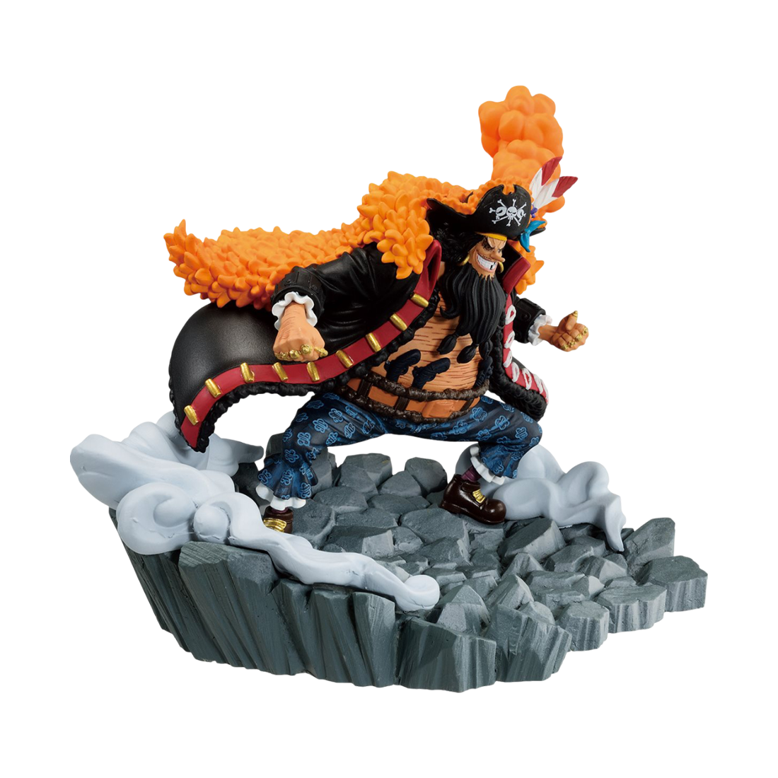 One Piece - Senkouzekkei Marshall D. Teach - Figure - مجسم مستعمل - Store 974 Electronics WLL  | ستور٩٧٤ للالكترونيات ذ.م.م