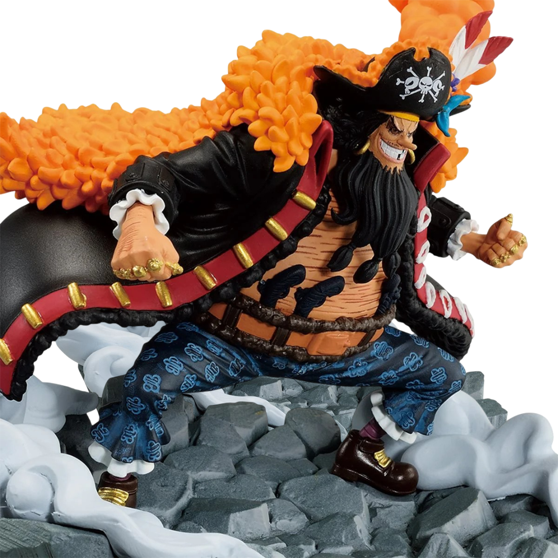 One Piece - Senkouzekkei Marshall D. Teach - Figure - مجسم مستعمل - Store 974 Electronics WLL  | ستور٩٧٤ للالكترونيات ذ.م.م