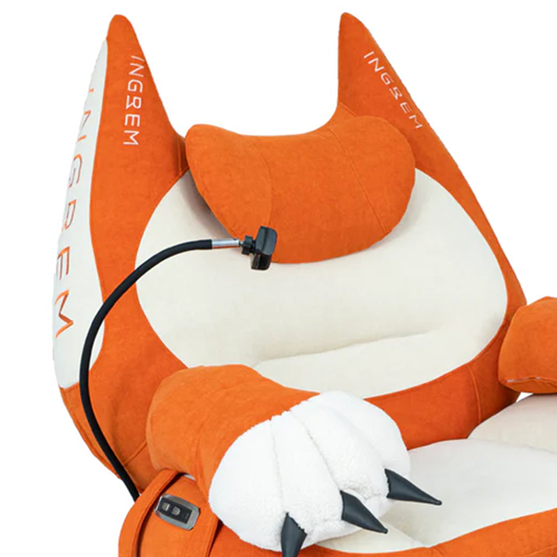 Power Smart Sofa Recliner - Orange - مقعد ألعاب - Store 974 Electronics WLL  | ستور٩٧٤ للالكترونيات ذ.م.م