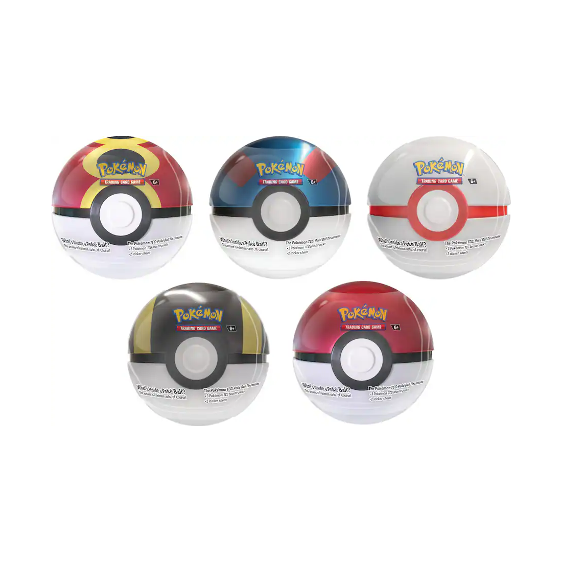 Pokémon TCG Pokéball Tin  (2025) Q4 - بطاقات