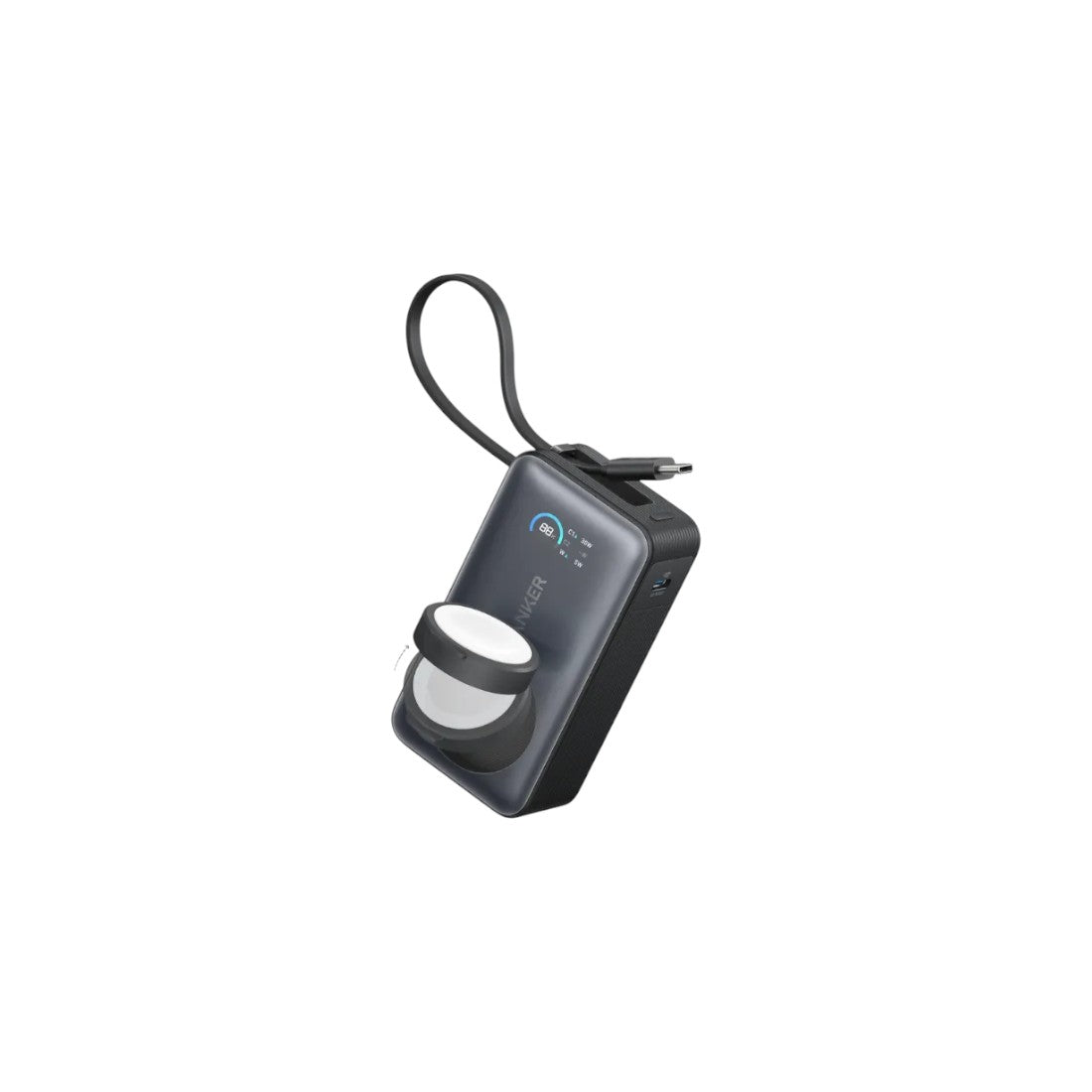 Anker Power Bank for Apple Watch 10K mAh 15W – Black - مزود طاقة