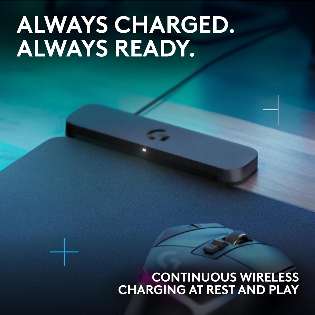 Logitech POWERPLAY 2 Wireless Charging Mouse Mat - أكسسوارات Logitech POWERPLAY 2 Wireless Charging Mouse Mat - أكسسوارات