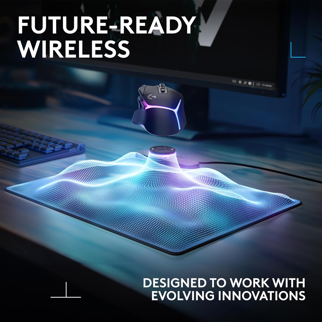 Logitech POWERPLAY 2 Wireless Charging Mouse Mat - أكسسوارات Logitech POWERPLAY 2 Wireless Charging Mouse Mat - أكسسوارات