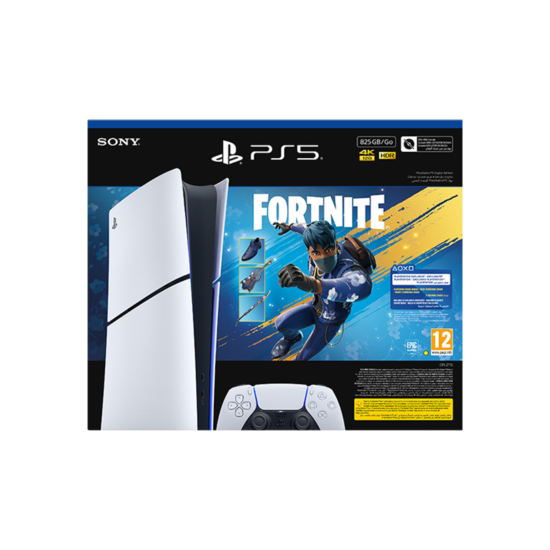 Sony PS5 Console Fortnite Digital Bundle - تجميعة