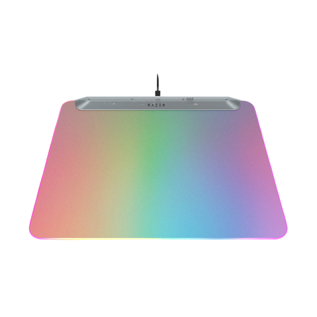Razer Firefly V2 Pro RGB Gaming Mouse Mat - Phantom White Edition - حصيرة الفأرة