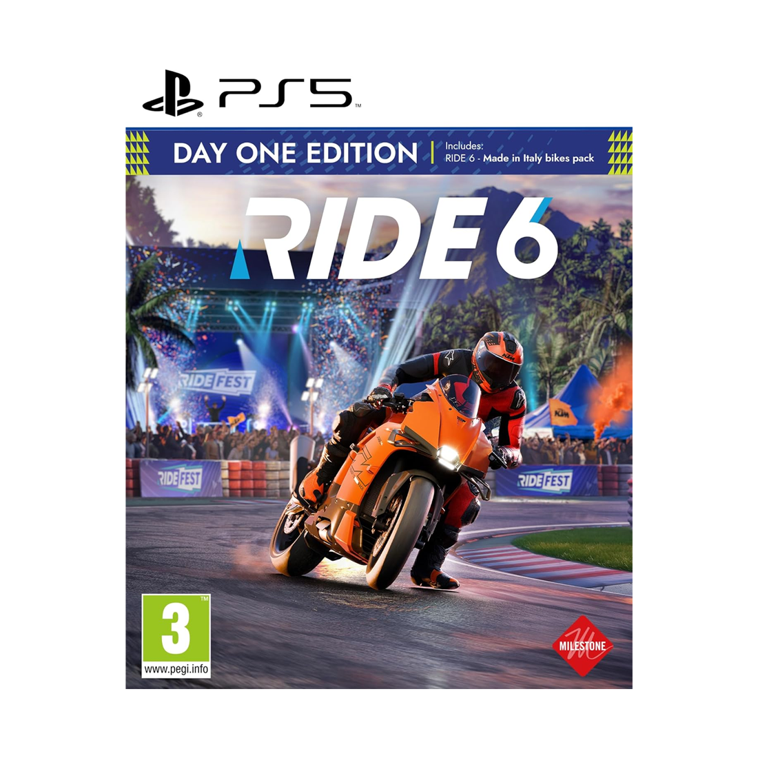 Ride 6 D1 Edition PEGI PS5 - لعبة