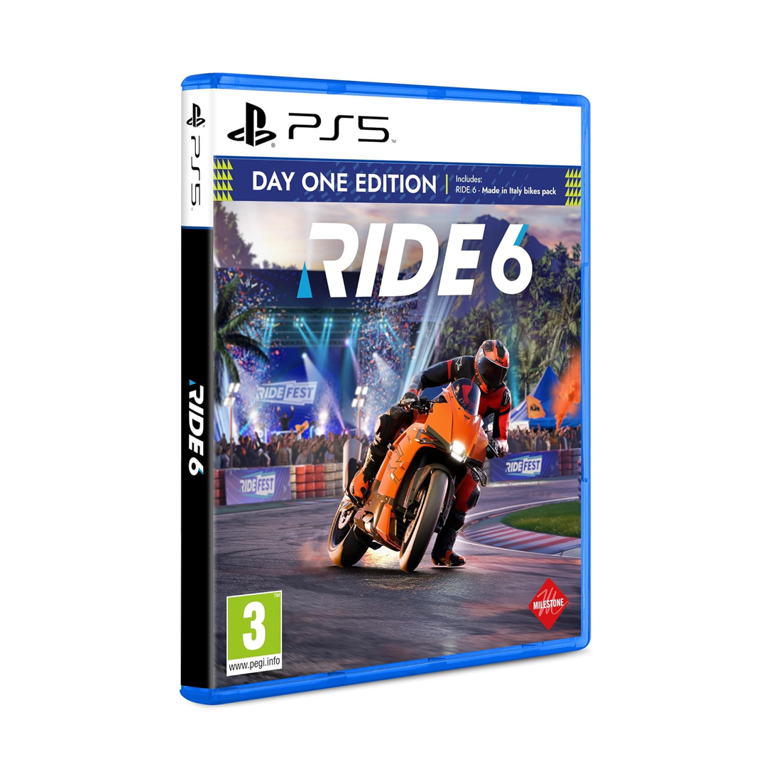 Ride 6 D1 Edition PEGI PS5 - لعبة Ride 6 D1 Edition PEGI PS5 - لعبة