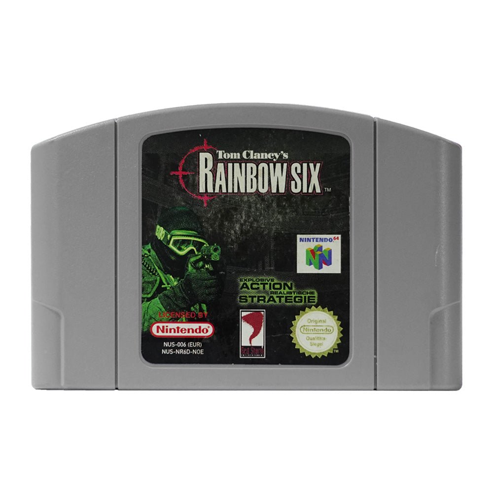 (Pre-Owned) Tom Clency's Rainbow Six - Nintendo 64 - ريترو - Store 974 | ستور ٩٧٤