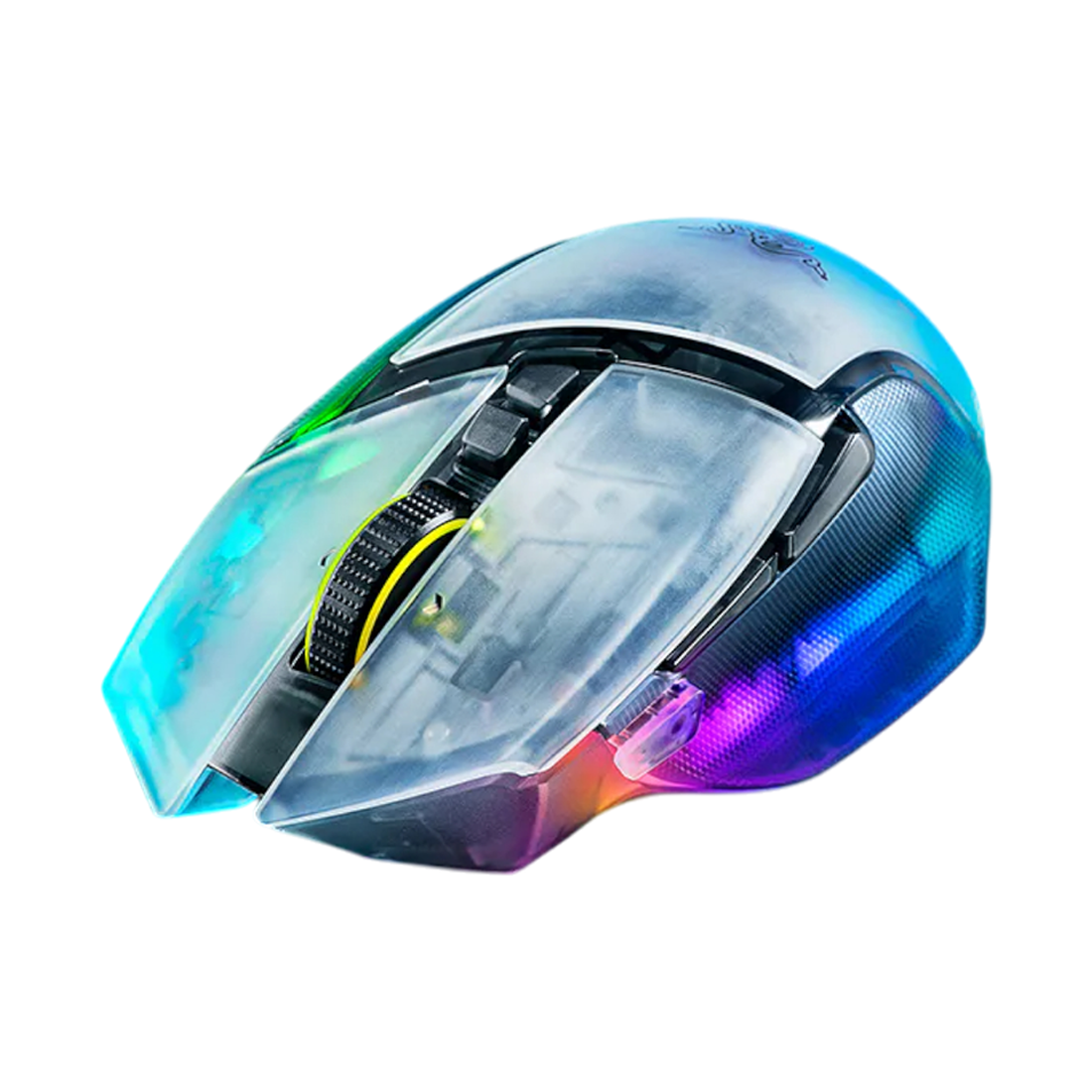 Razer Basilisk V3 Pro 35K Wireless Ergonomic RGB Gaming Mouse - Phantom White Edition - فأرة