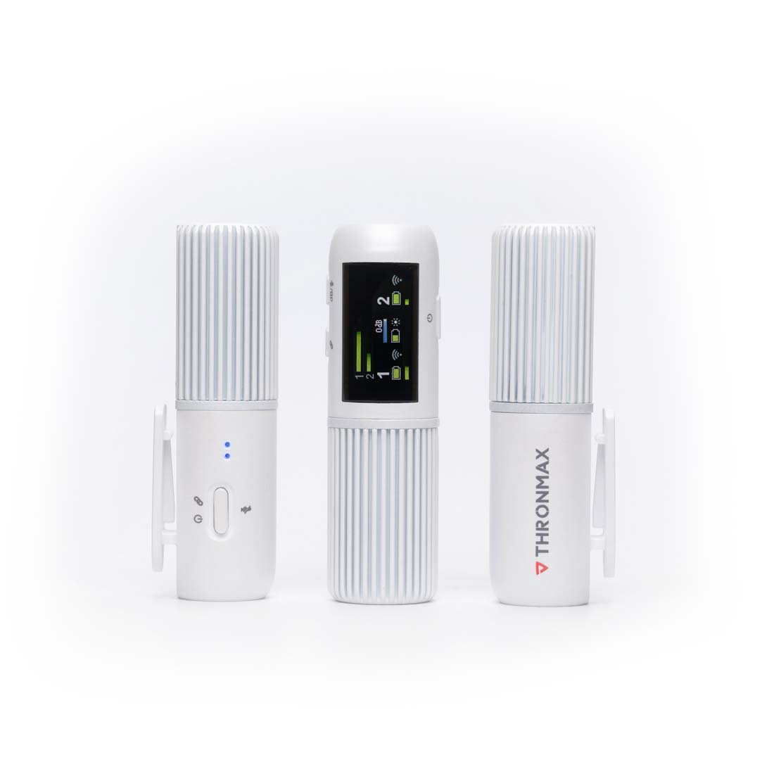 Thronmax C2 مساحة 2.4 جيجاهرتز اللاسلكي الميكروفون - أبيض - MyizeRonon