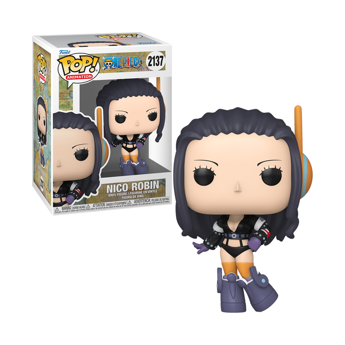 Pop! Animation: One Piece S12 - Nico Robin (Egg) #2137 - مجسم
