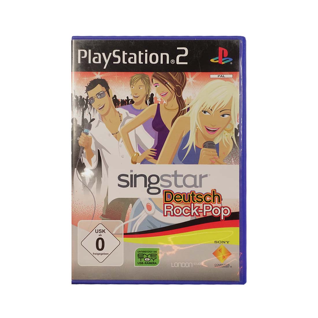 (Pre-Owned) Singstar Deutch Rock Pop - PlayStation 2 - ريترو