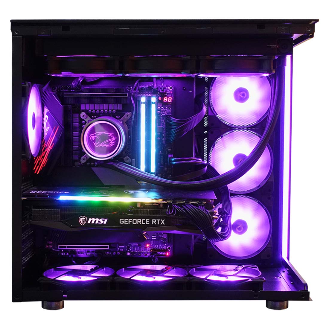 (Pre-Owned) Gaming PC Intel Core i9-10900K & MSI RTX 3090 Gaming X Trio w/ Xigmatek Aqua Ultra Air - Black - كمبيوتر مستعمل - Store 974 | ستور ٩٧٤