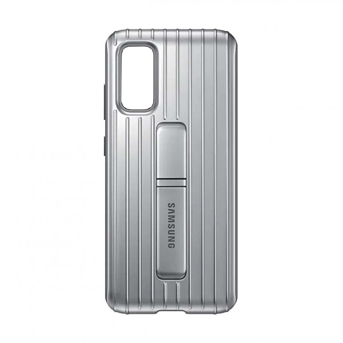 Galaxy S20 Protective Standing Cover - Grey - أكسسوارات - Store 974 | ستور ٩٧٤