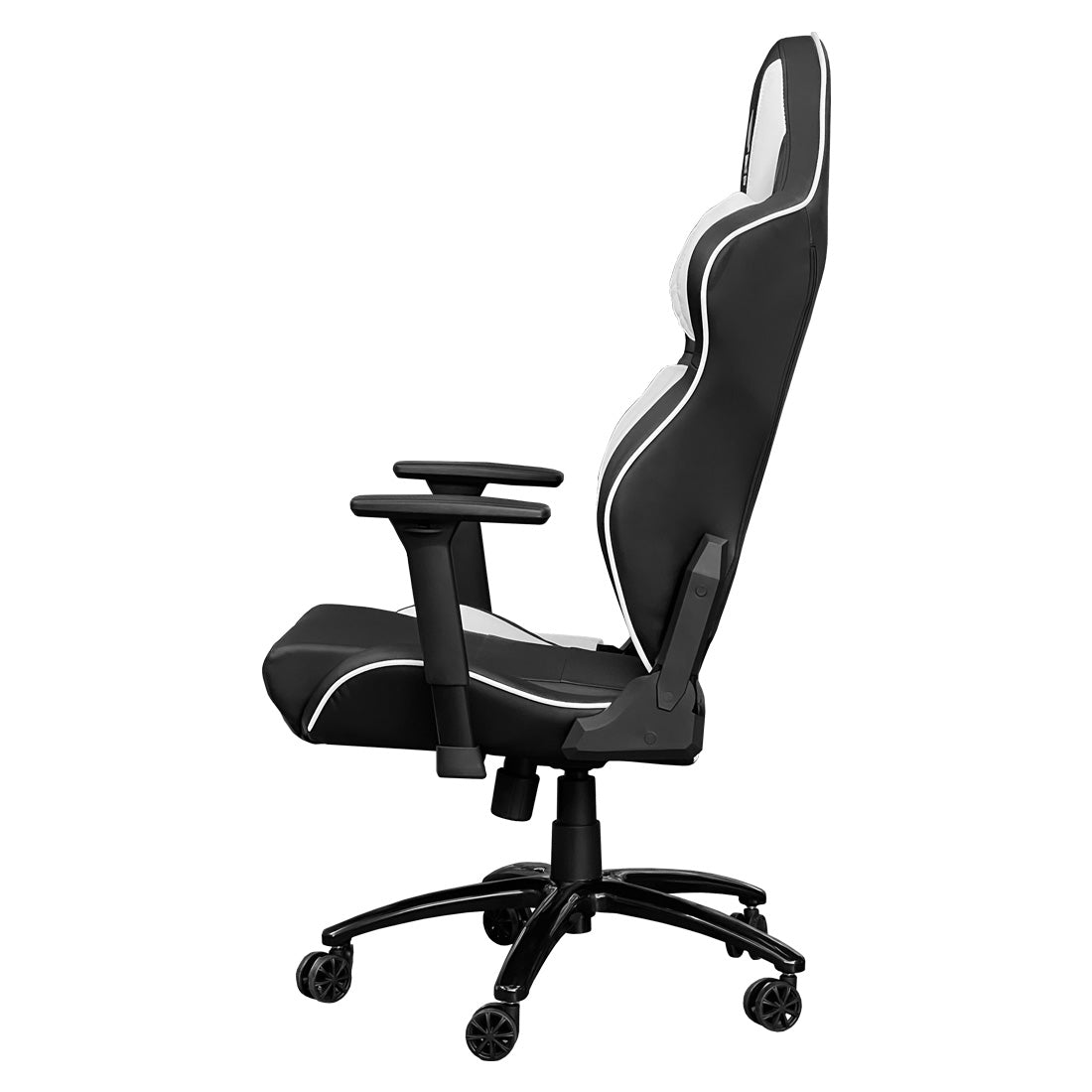 Epic Gamers Victory Gaming Chair - Black/White - كرسي - Store 974 | ستور ٩٧٤