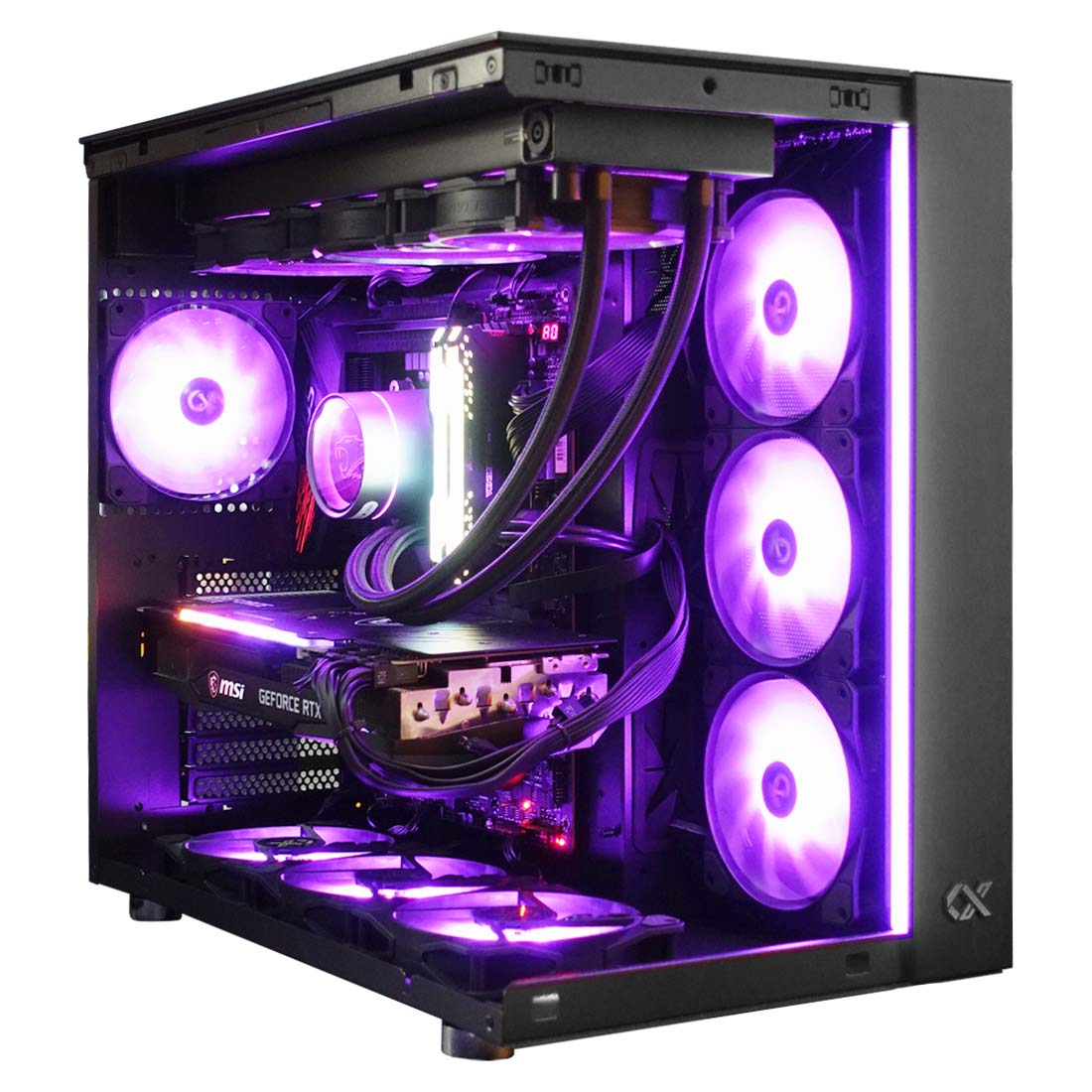 (Pre-Owned) Gaming PC Intel Core i9-10900K & MSI RTX 3090 Gaming X Trio w/ Xigmatek Aqua Ultra Air - Black - كمبيوتر مستعمل - Store 974 | ستور ٩٧٤