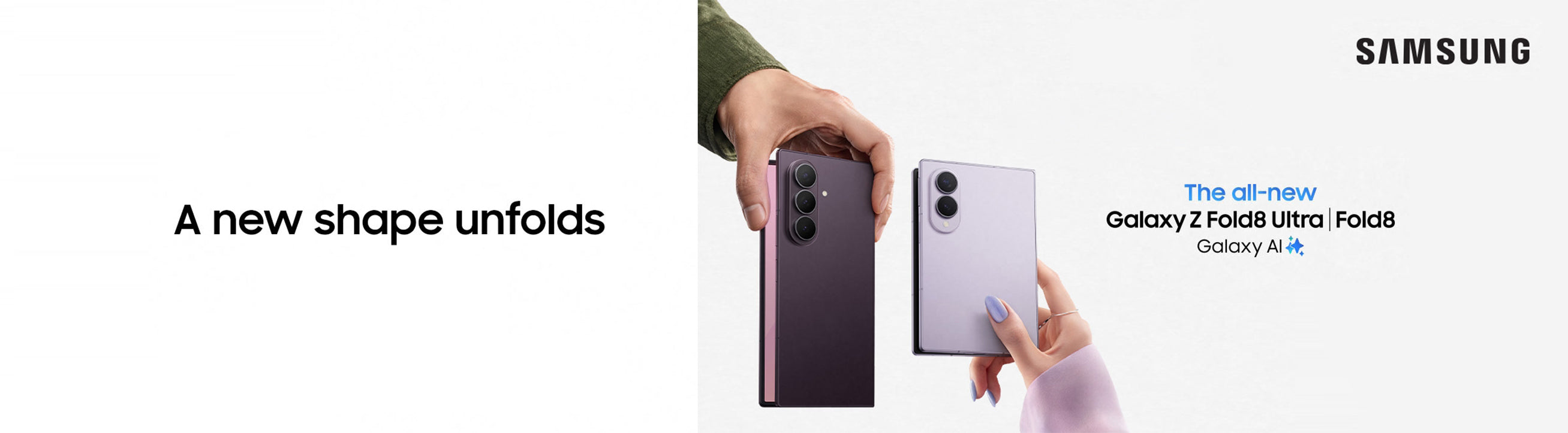 Samsung Galaxy Z Collection Banner