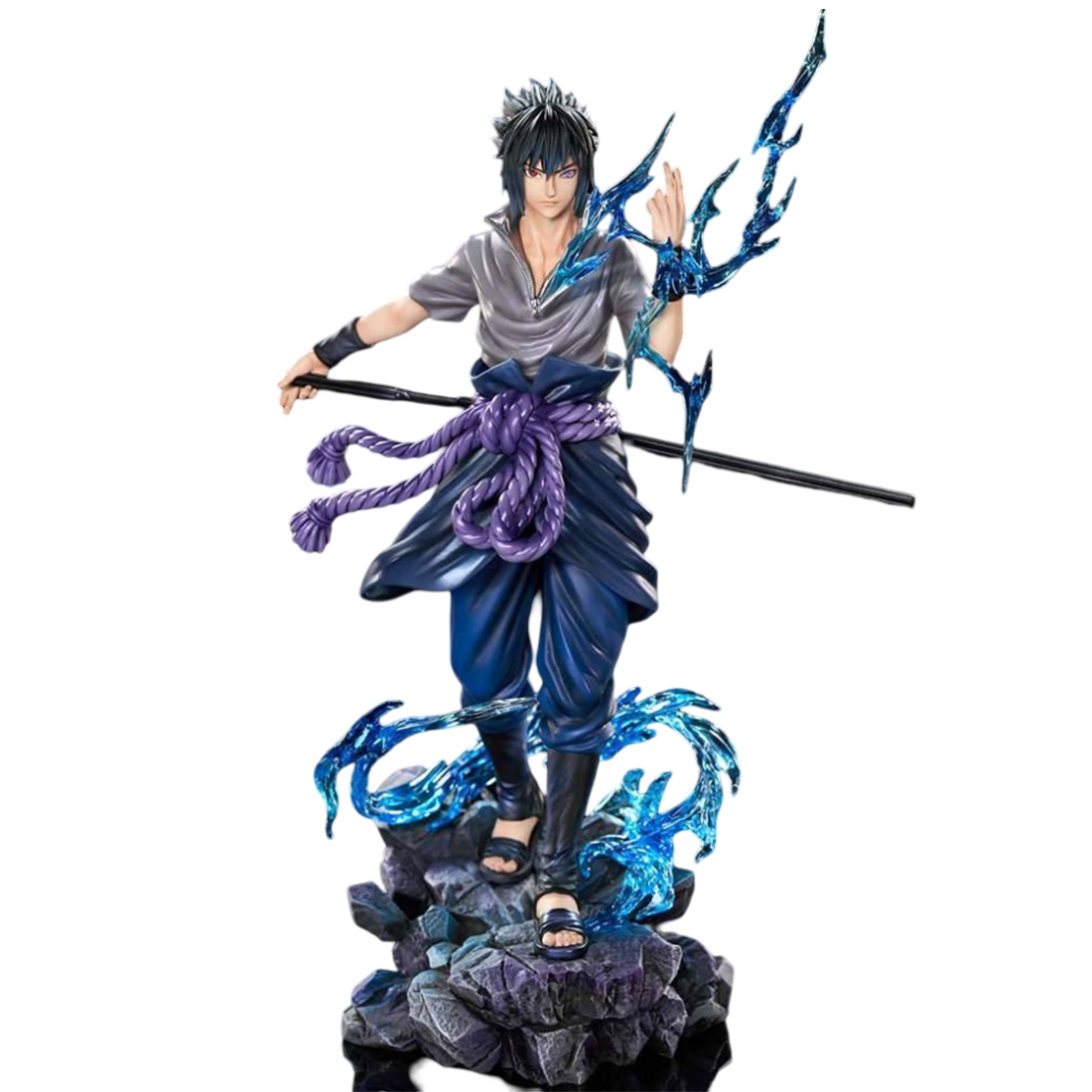 SNBR Uchiha Sasuke Resin Figure - مجسم مستعمل - Store 974 Electronics WLL  | ستور٩٧٤ للالكترونيات ذ.م.م