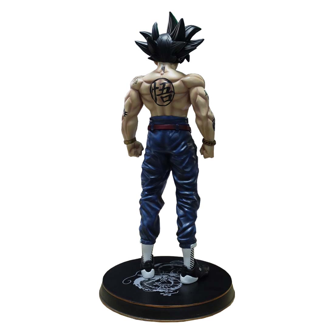 (Pre-Owned) SJM Studio Resin SJM Studio Goku Tattoo Figure - مجسم مستعمل - Store 974 | ستور ٩٧٤