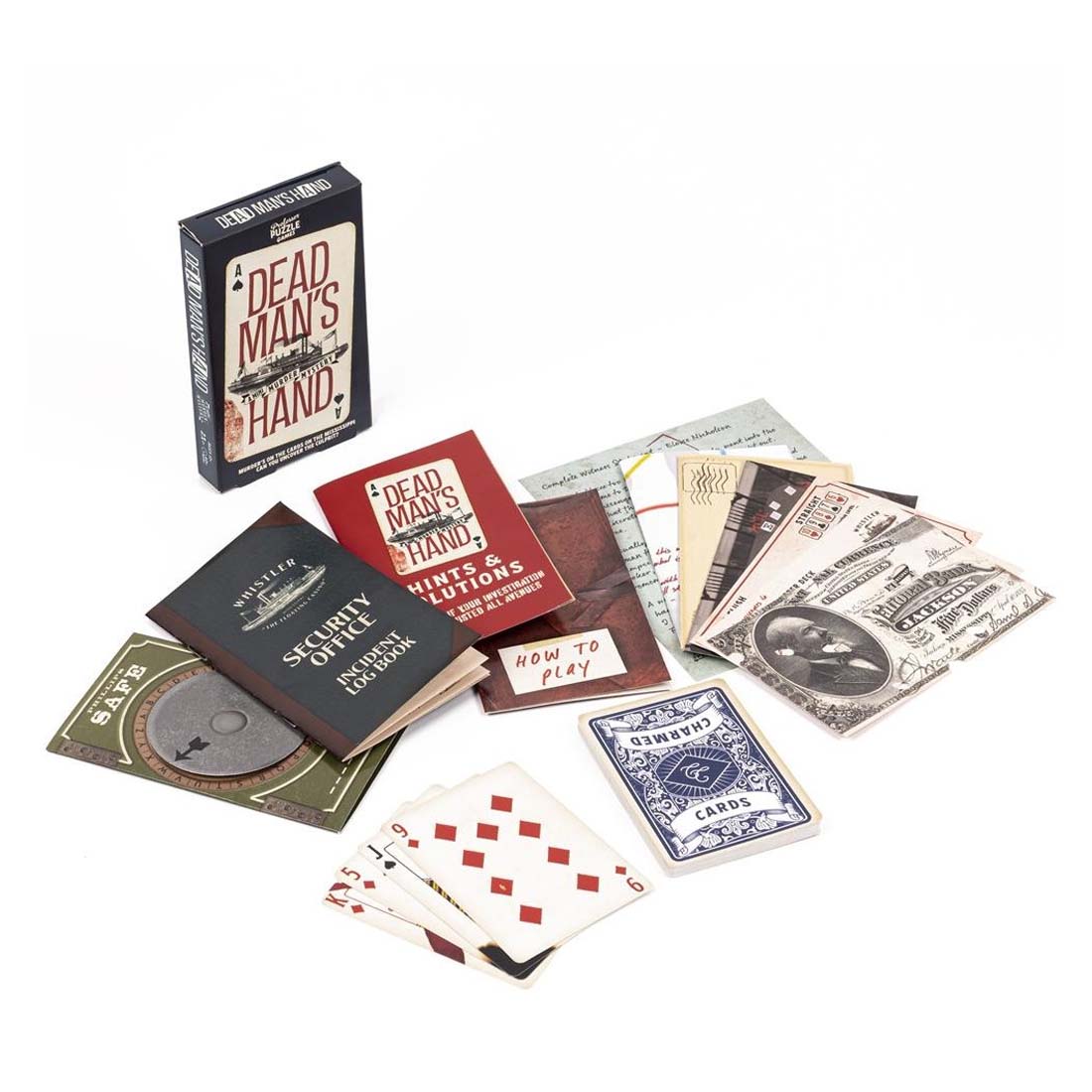 Dead Man’s Hand Mini Murder Mystery Game - لعبة Dead Man’s Hand Mini Murder Mystery Game - لعبة