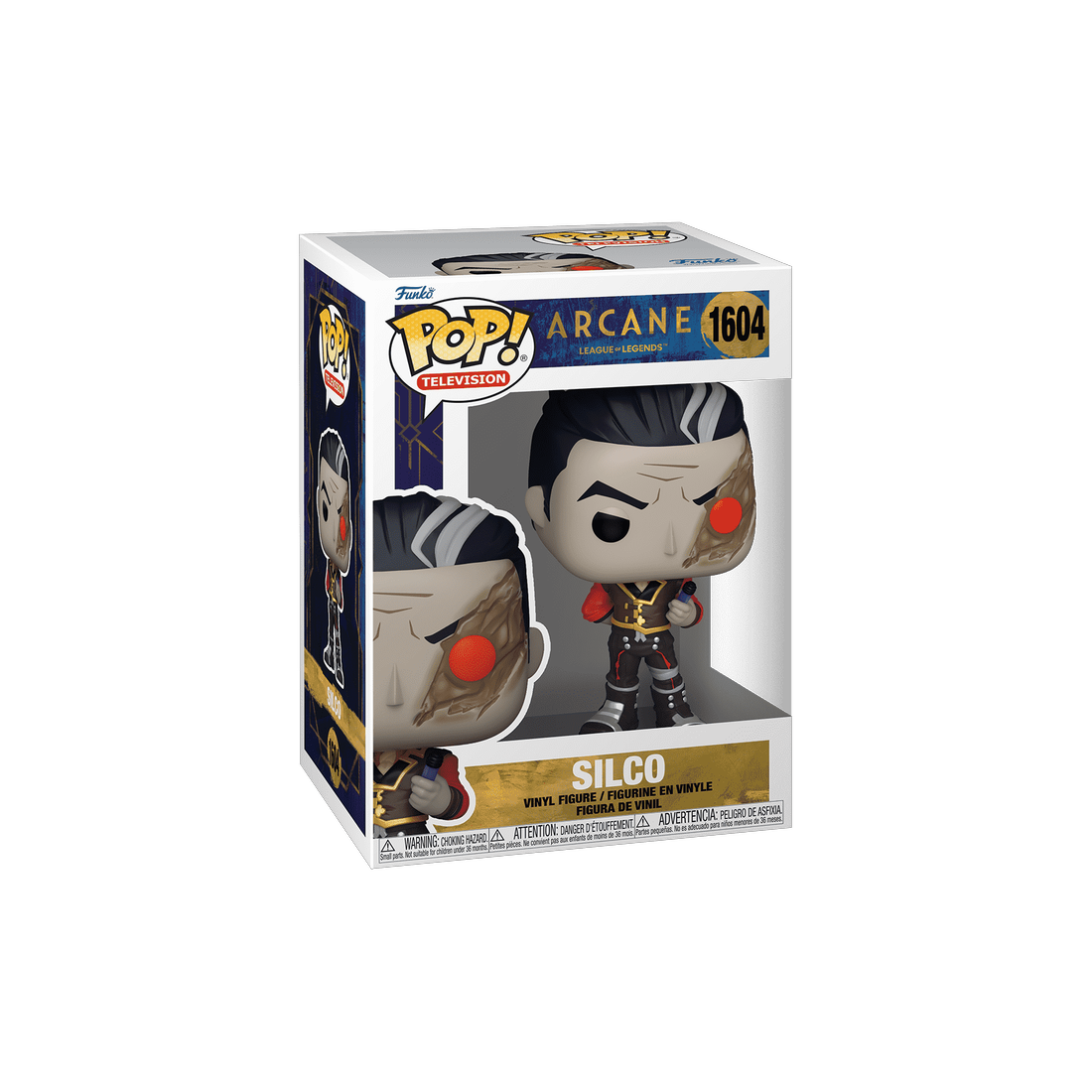 Funko Pop! TV: Arcane LoL S1 - Silco #1604 - مجسم Funko Pop! TV: Arcane LoL S1 - Silco #1604 - مجسم