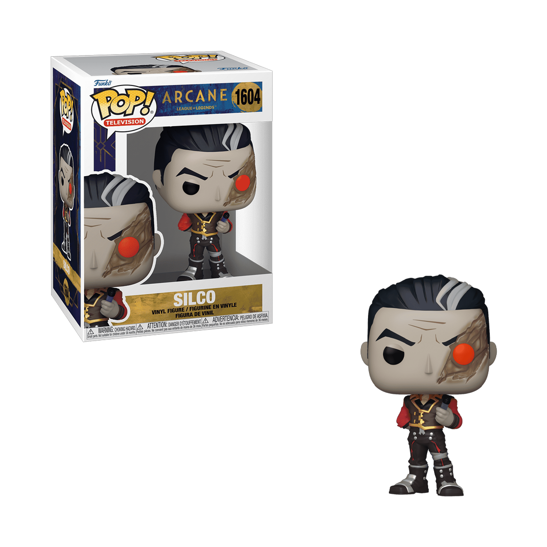 Funko Pop! TV: Arcane LoL S1 - Silco #1604 - مجسم Funko Pop! TV: Arcane LoL S1 - Silco #1604 - مجسم