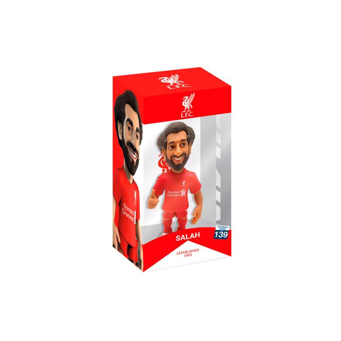 Minix Football Stars Liverpool Salah - دمية - Store 974 Electronics WLL  | ستور٩٧٤ للالكترونيات ذ.م.م