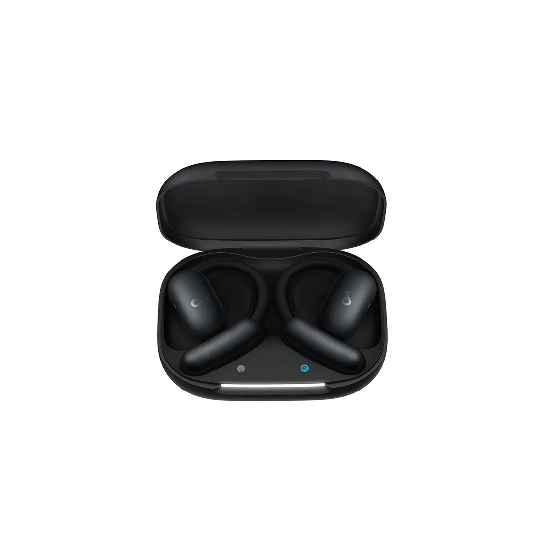 AeroFit 2 Adjustable Open-Ear Wireless Earbuds - Black - سماعات