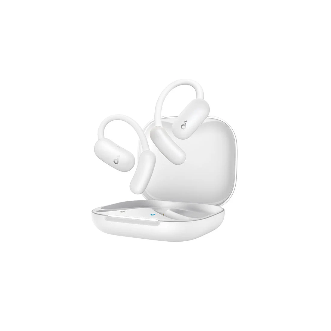 AeroFit 2 Adjustable Open-Ear Wireless Earbuds - White - سماعات