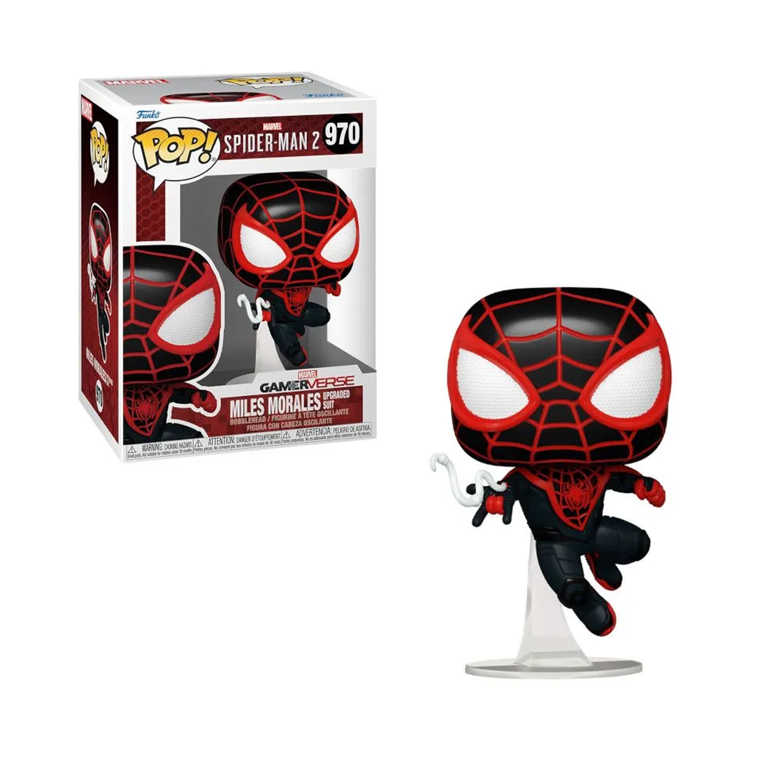 Funko Pop! Marvel: Spider-Man 2 - Miles Morales #970 - مجسم - Store 974 Electronics WLL  | ستور٩٧٤ للالكترونيات ذ.م.م