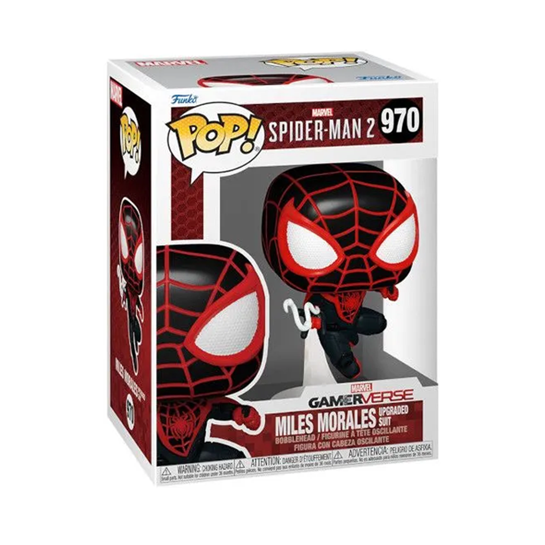 Funko Pop! Marvel: Spider-Man 2 - Miles Morales #970 - مجسم - Store 974 Electronics WLL  | ستور٩٧٤ للالكترونيات ذ.م.م