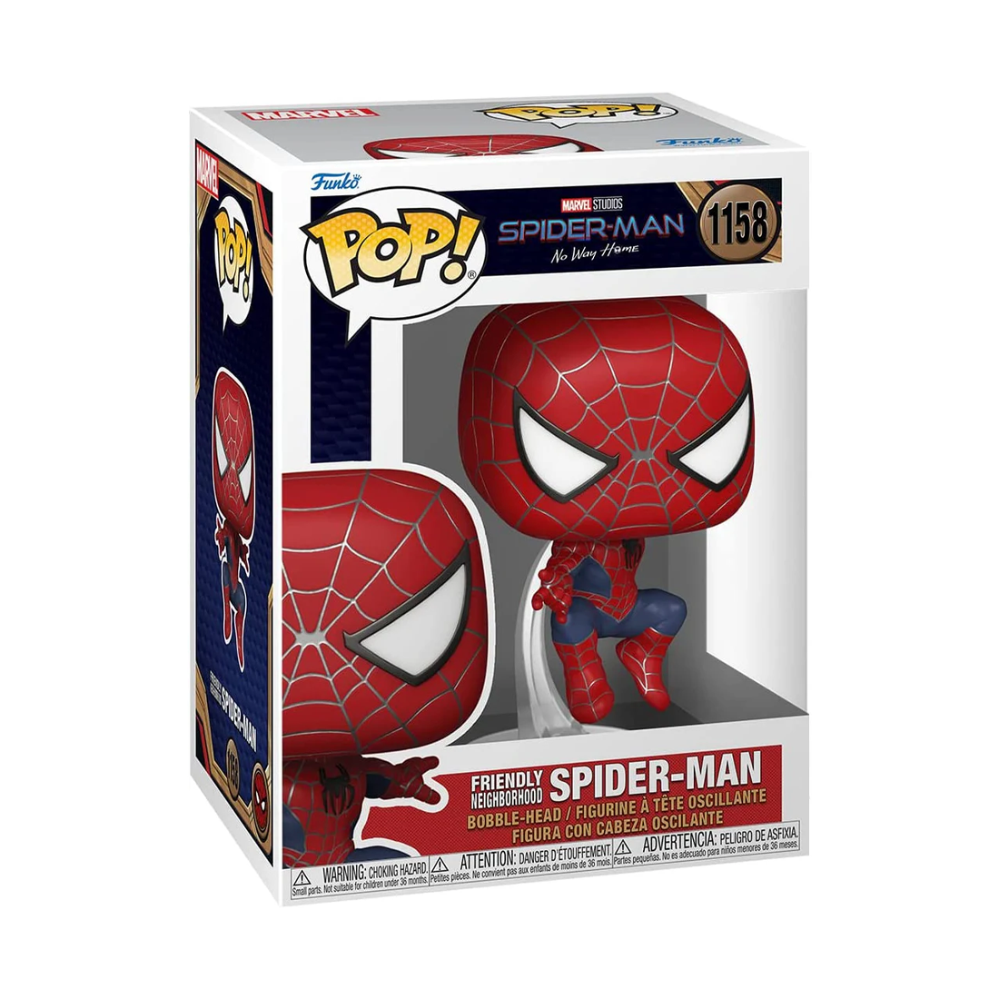 Pop! Marvel: Spider-Man No Way Home - The Amazing Spider-Man #1158 - مجسم