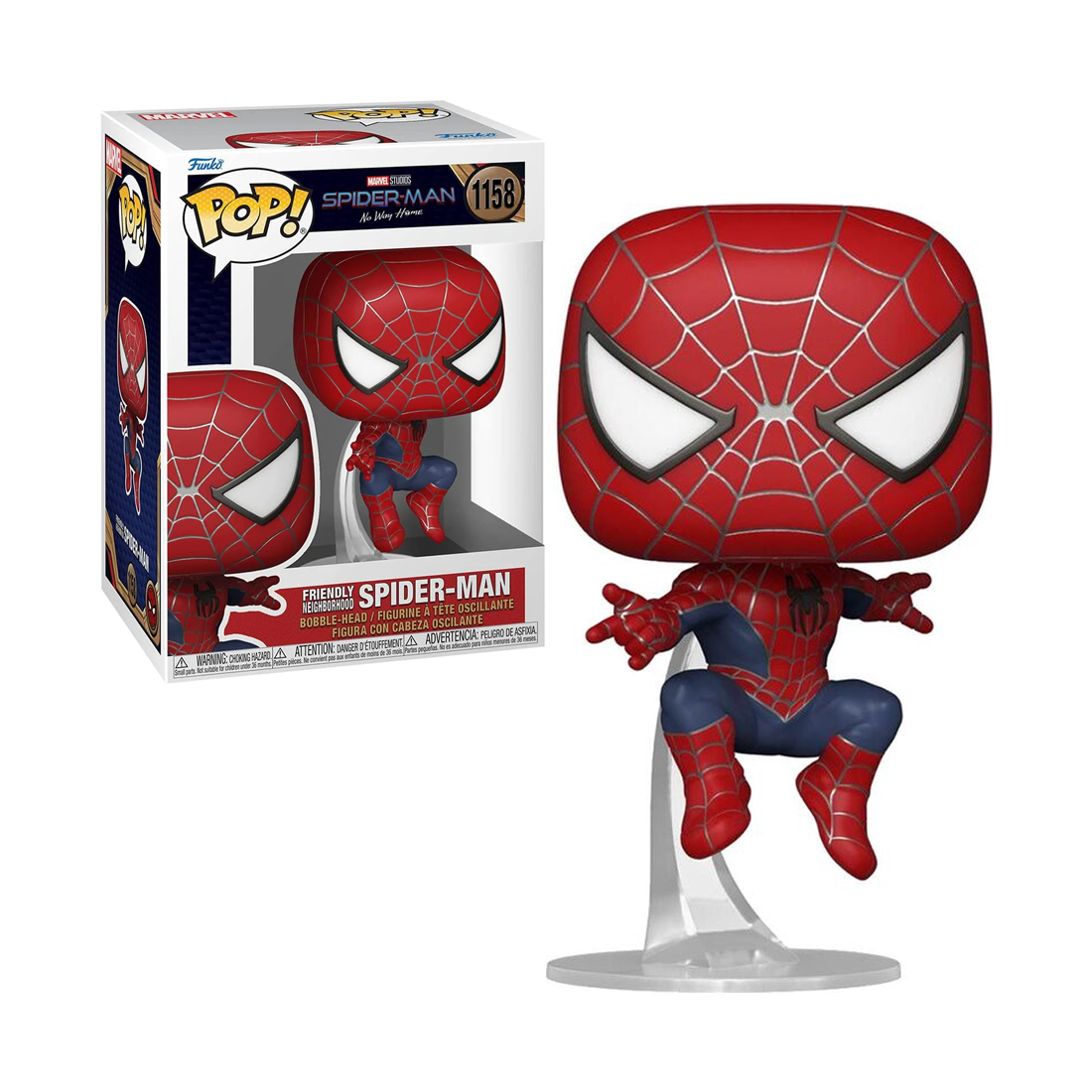 Pop! Marvel: Spider-Man No Way Home - The Amazing Spider-Man #1158 - مجسم