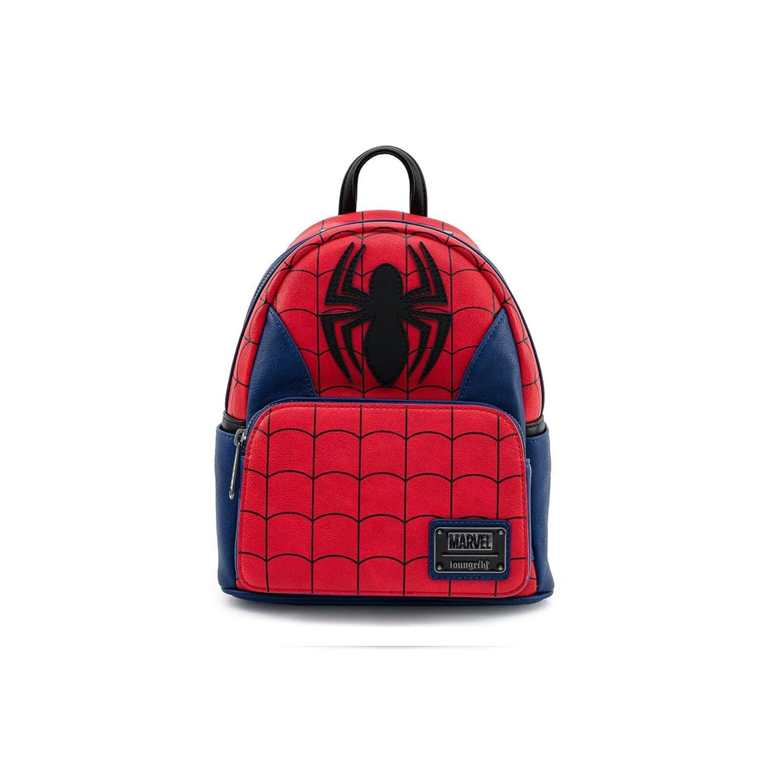 Loungefly! Leather: Marvel Spirder-man Classic Cosplay - حقيبة