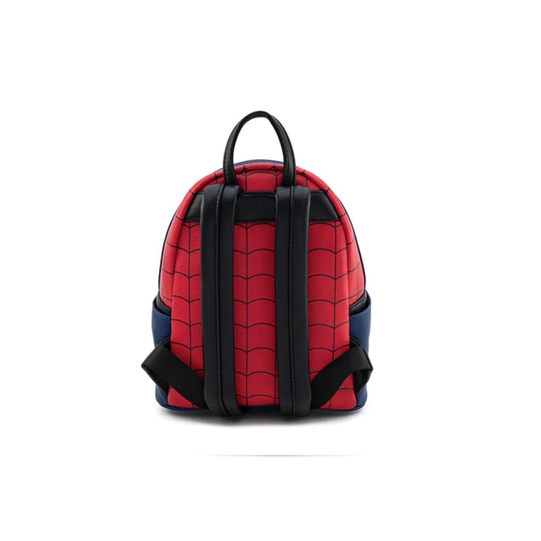 Loungefly! Leather: Marvel Spider-man Classic Cosplay - حقيبة Loungefly! Leather: Marvel Spider-man Classic Cosplay - حقيبة