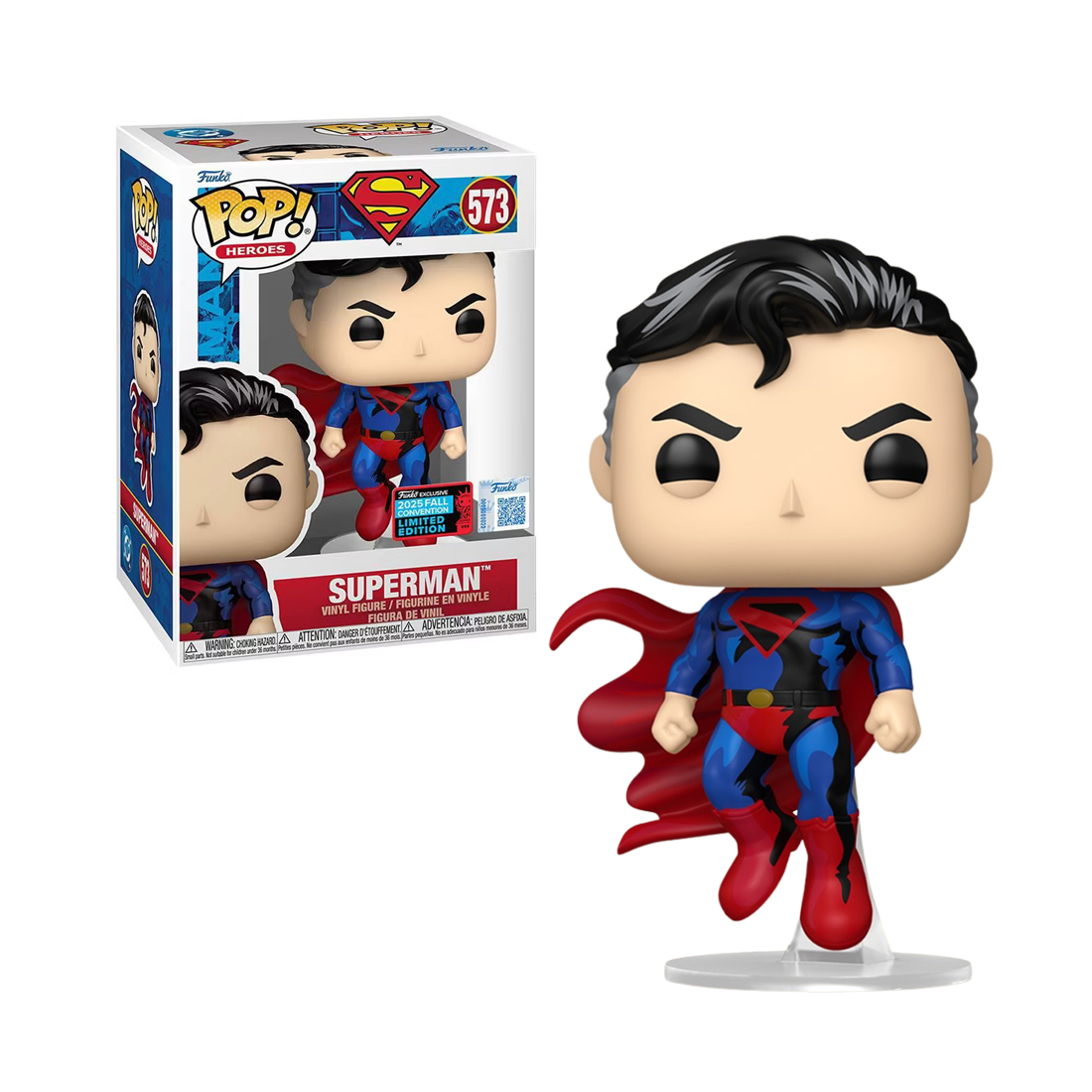 Pop! DC: Superman - Superman (NYCC'25) #573 - مجسم