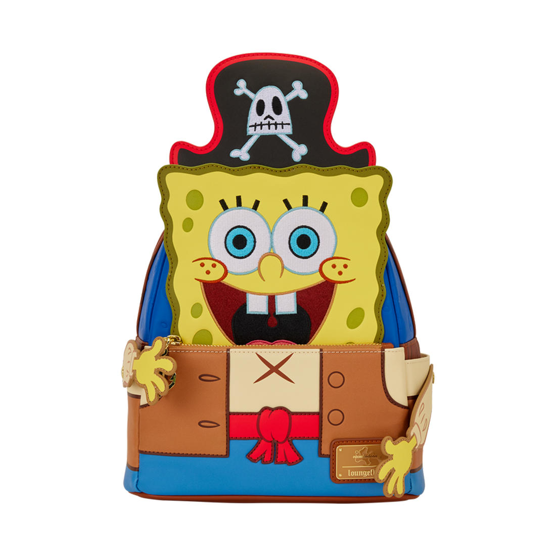 Loungefly! Leather: Spongebob - حقيبة Loungefly! Leather: Spongebob - حقيبة